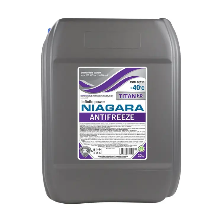 Низкозамерзающая антифриз NIAGARA TITAN HD-40 1001020013