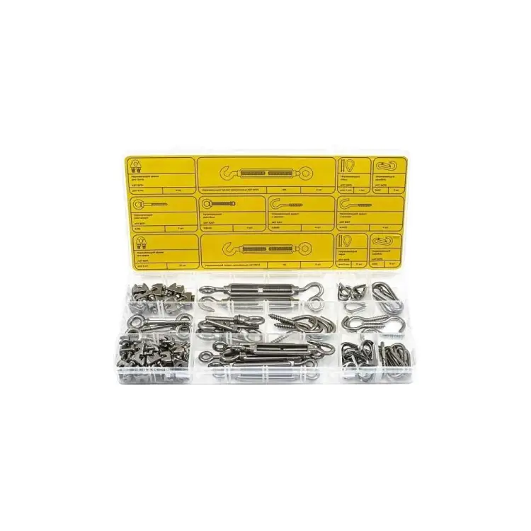 Набор для растяжки тросов KREPFIELD Набор12такелаж80