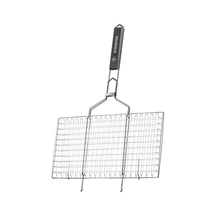 Большая решетка-гриль для стейков Forester 22х44 BQ-S02 Большая решетка-гриль для стейков Forester 22х44 BQ-S02