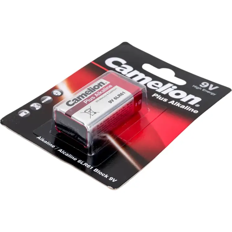 Батарейка Camelion Plus Alkaline 6LF22 (6LR61) BL-1 9В 1655