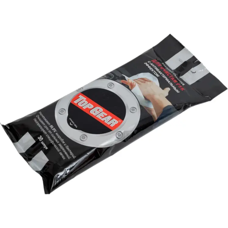 Антибактериальные влажные салфетки для рук TOPGEAR TOP GEAR 48040