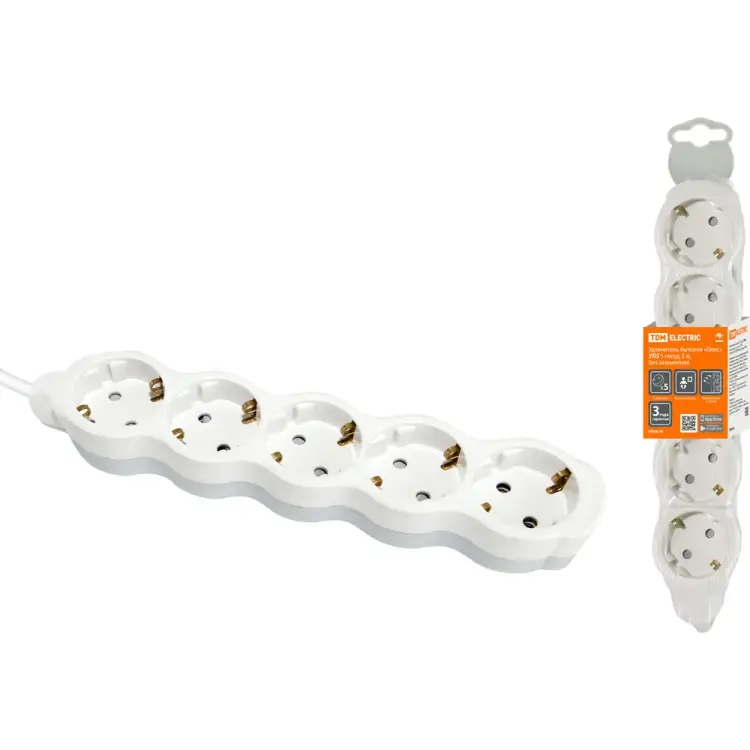 Бытовой удлинитель TDM ELECTRIC Люкс УЛ05 SQ1303-0240