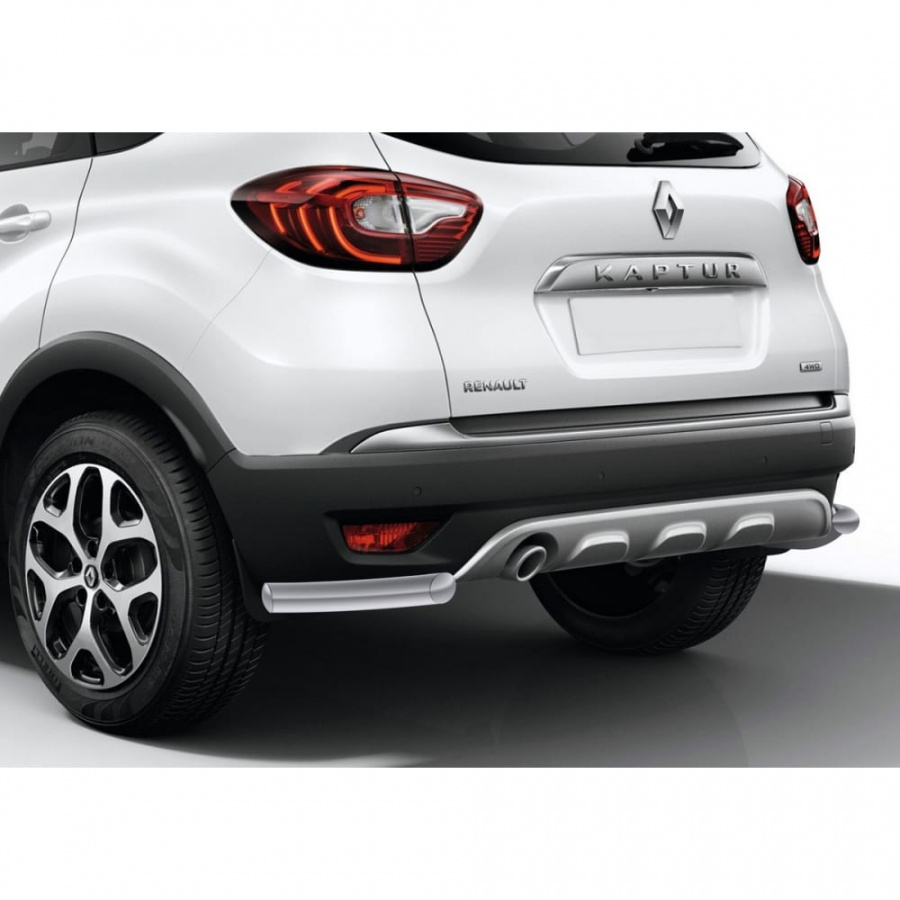 Защита заднего бампера для Renault Kaptur 2016-2020 Rival R.4704.005