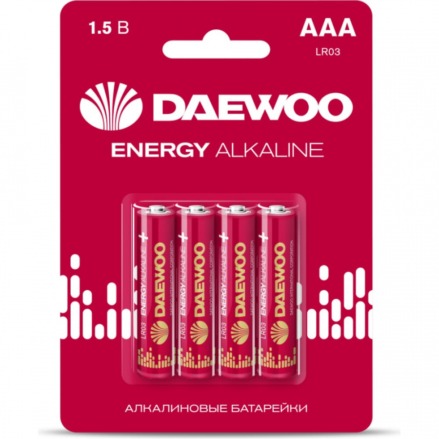 Алкалиновая батарейка DAEWOO ENERGY Alkaline 2021