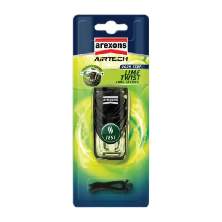 Жидкий автопарфюм AREXONS Airtech Сar Perfume LIME 1420