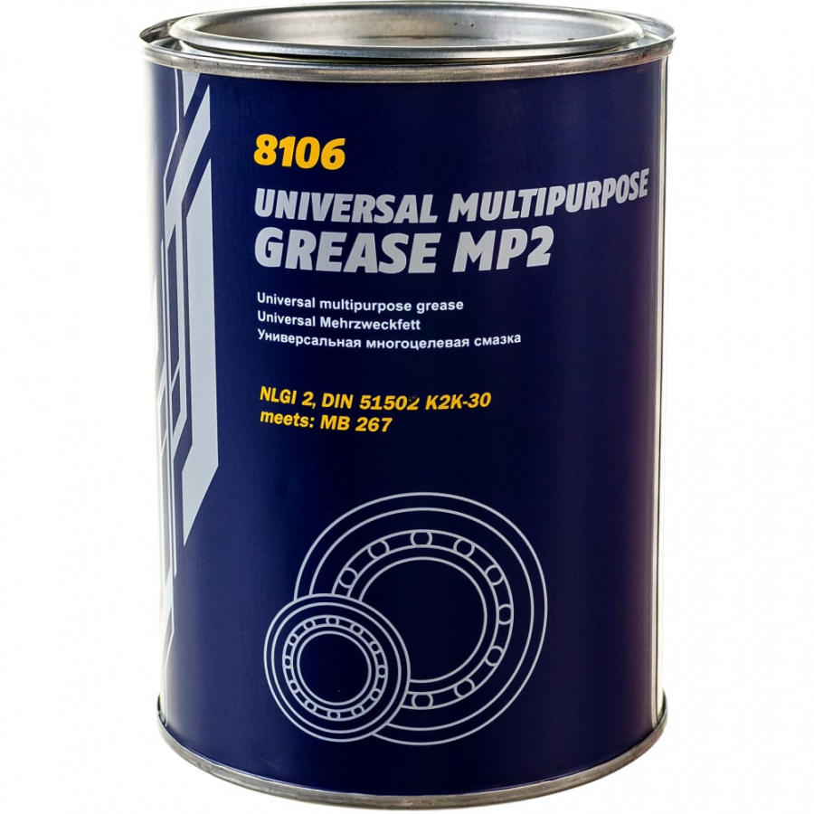 Густая многоцелевая смазка MANNOL MP-2 Universal Multipurpose Grease MP2