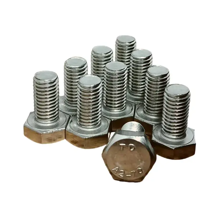 Нержавеющий болт 23 БОЛТА 10x20 мм, DIN933 10 шт. АС1301002091N07