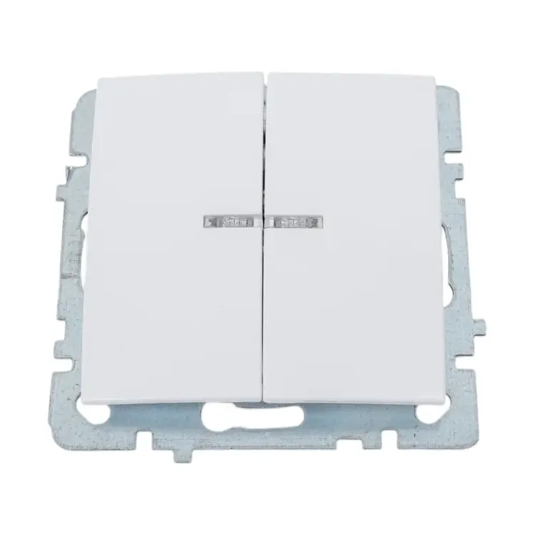 Двухклавишный выключатель Nilson TOURAN-ALEGRA-THOR 24110404