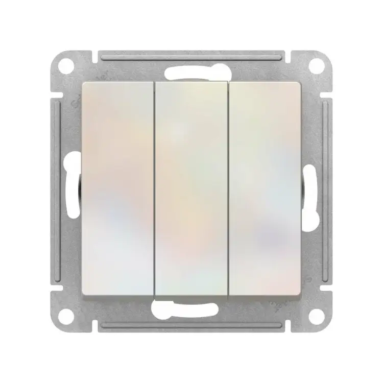 Трехклавишный выключатель Systeme Electric ATLAS DESIGN ATN000431 1240277
