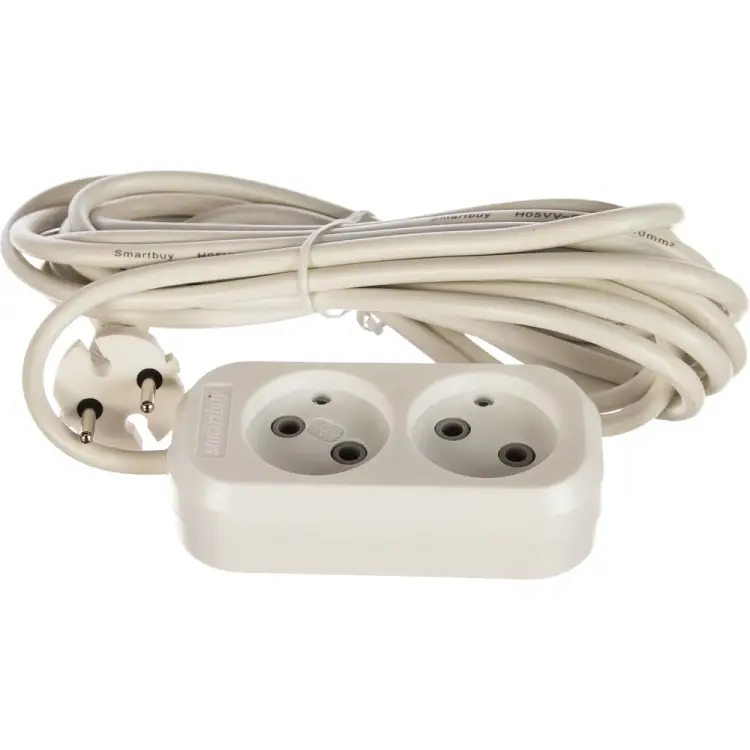 Удлинитель Smartbuy SBE-10-2-05-N