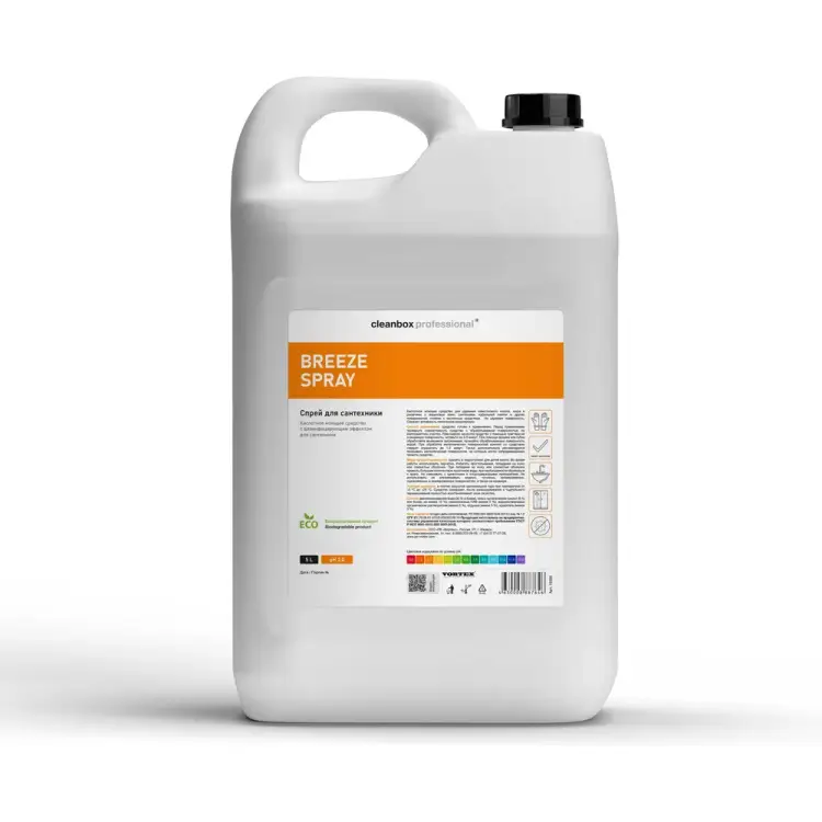 Чистящее средство для ванной комнаты и сантехники CleanBox Professional Breeze Spray 13355