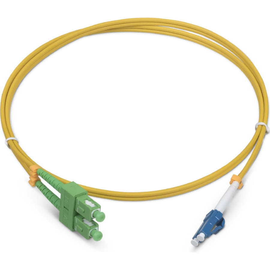 Дуплексный оптический патч-корд TopLan DPC-TOP-657A1-LC/U-SC/A-0.5