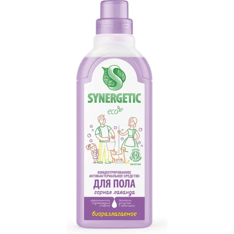 Универсальное средство для мытья поверхностей SYNERGETIC 4607971450160