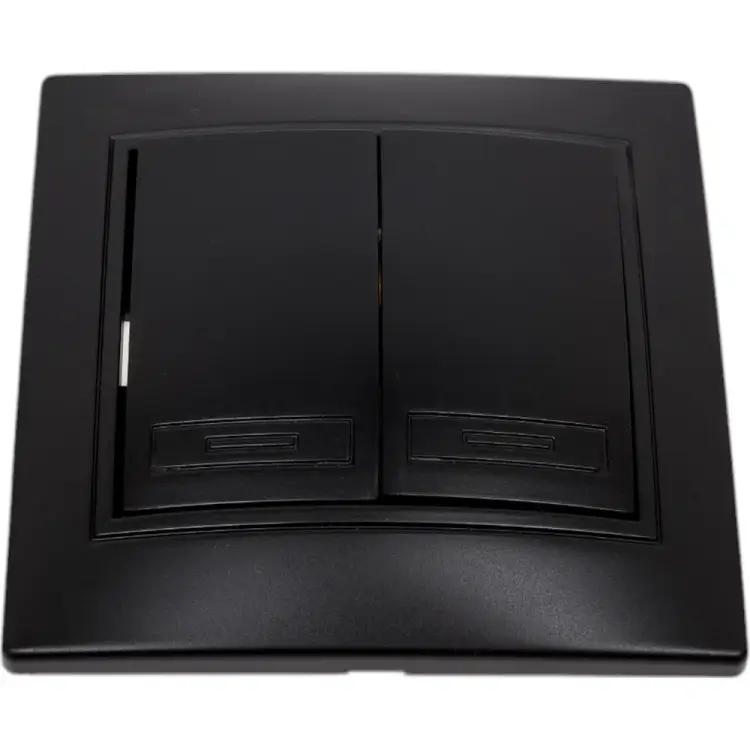 Двухклавишный выключатель Intro Plano 1-104-05 Б0053765