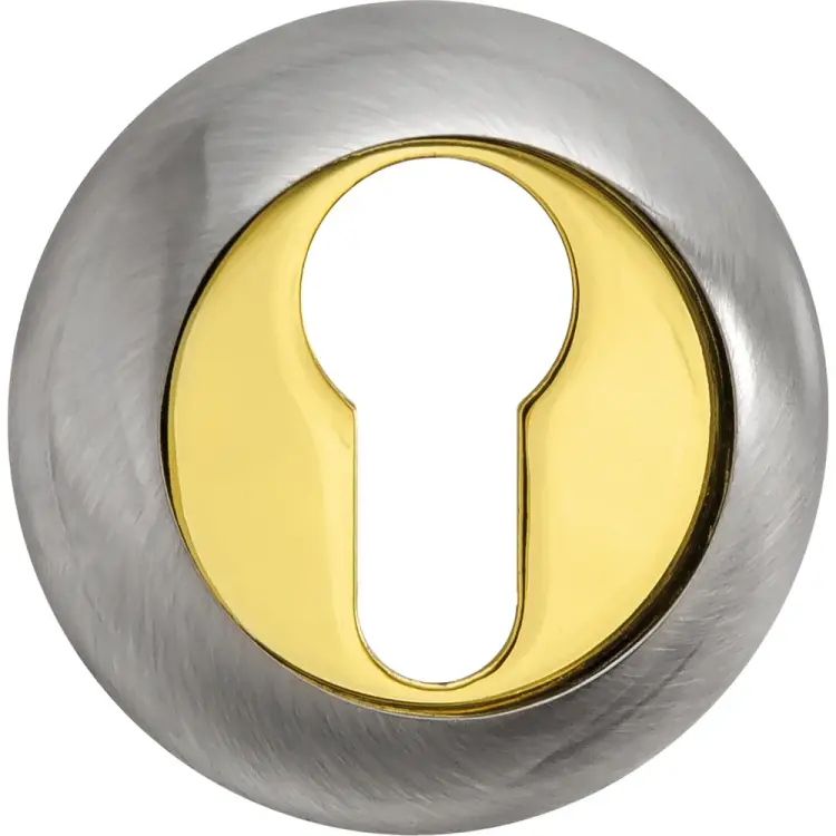 Накладка на цилиндр к ручкам Ренц ET /N/ 08 SN/GP