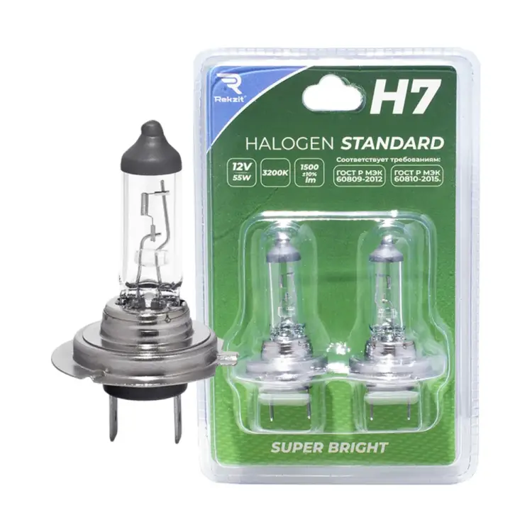 Лампа галогенная Rekzit Standard 90076