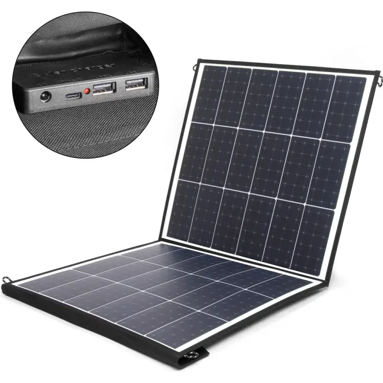 Складная влагозащищенная солнечная батарея TopOn TOP-SOLAR-100 Складная влагозащищенная солнечная батарея TopOn TOP-SOLAR-100