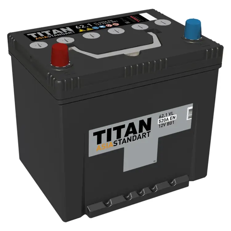 Аккумулятор TITAN ASIA STANDART 4607008886955