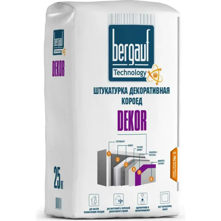 Декоративная штукатурка Bergauf Dekor 7453 Декоративная штукатурка Bergauf Dekor 7453