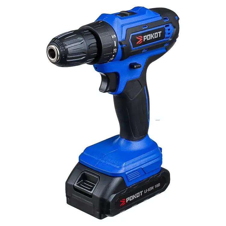 Аккумуляторная дрель-шуруповерт РОКОТ ДША-18в 691-015 Аккумуляторная дрель-шуруповерт РОКОТ ДША-18в 691-015