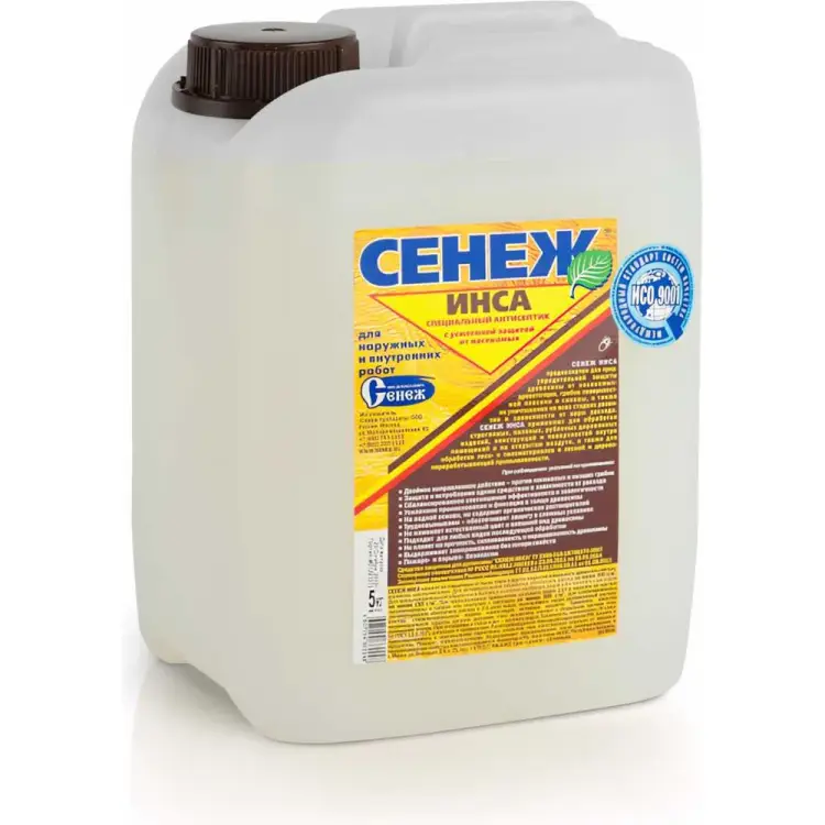 Антисептик для дерева СЕНЕЖ ИНСА 00000004413 Антисептик для дерева СЕНЕЖ ИНСА 00000004413