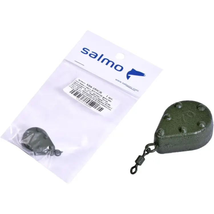 Грузило Salmo BUN SWIVEL green SBS-050GR