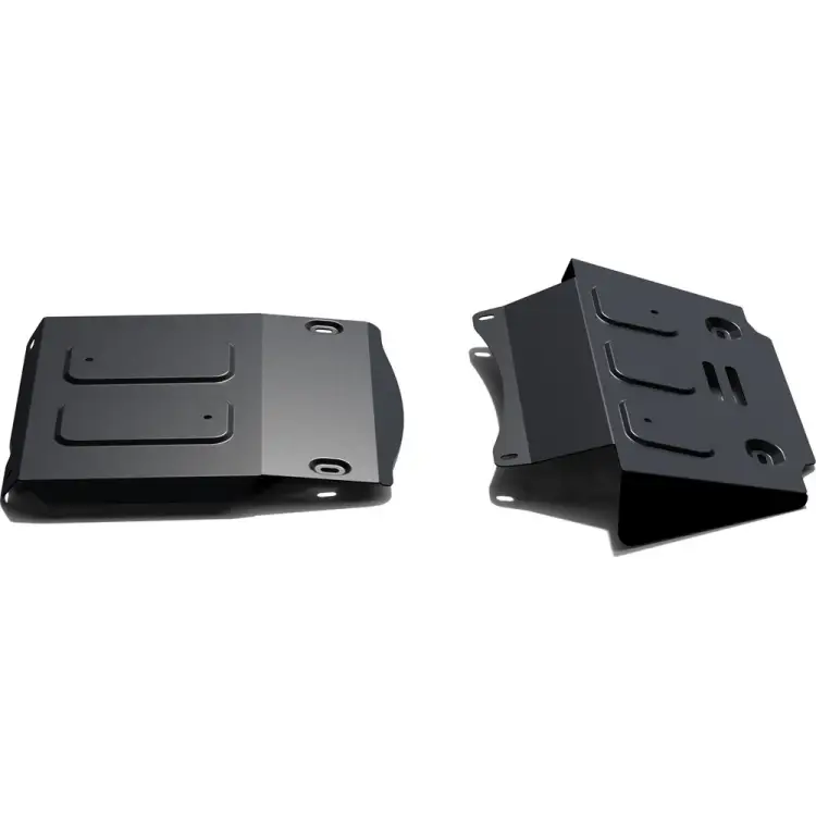 Защита картера КПП и переднего редуктора для Chevrolet Niva 2002-2020/Lada Niva 2123 2020-н.в. Rival K222.1022.1