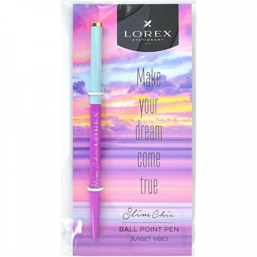 Шариковая ручка LOREX SUNSET VIBES Slim Chic