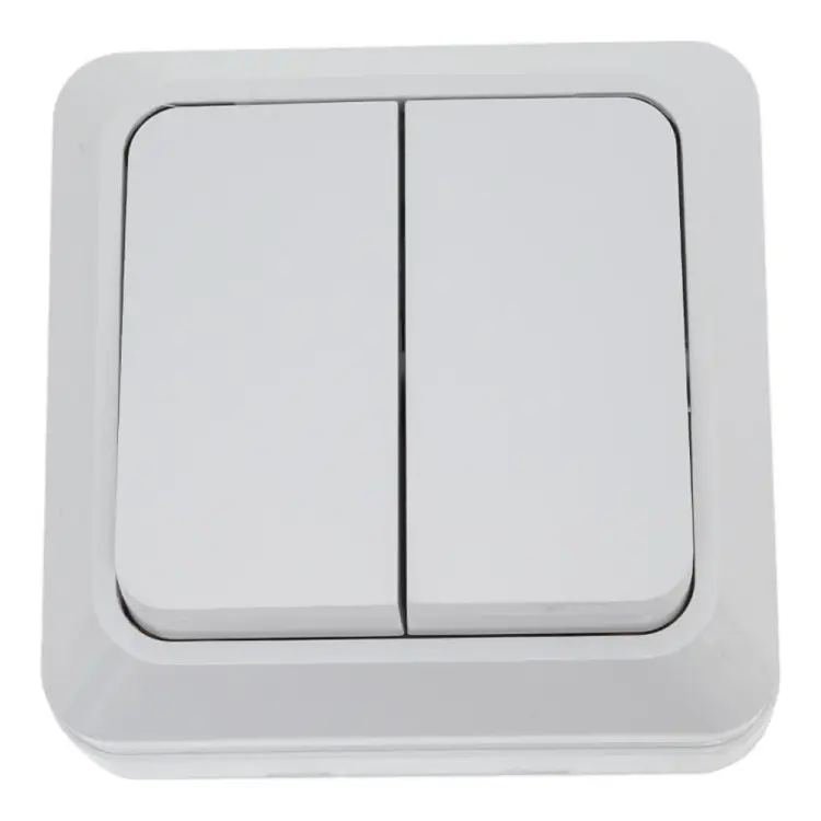 Двухклавишный выключатель EKF Рим ENV10-023-10