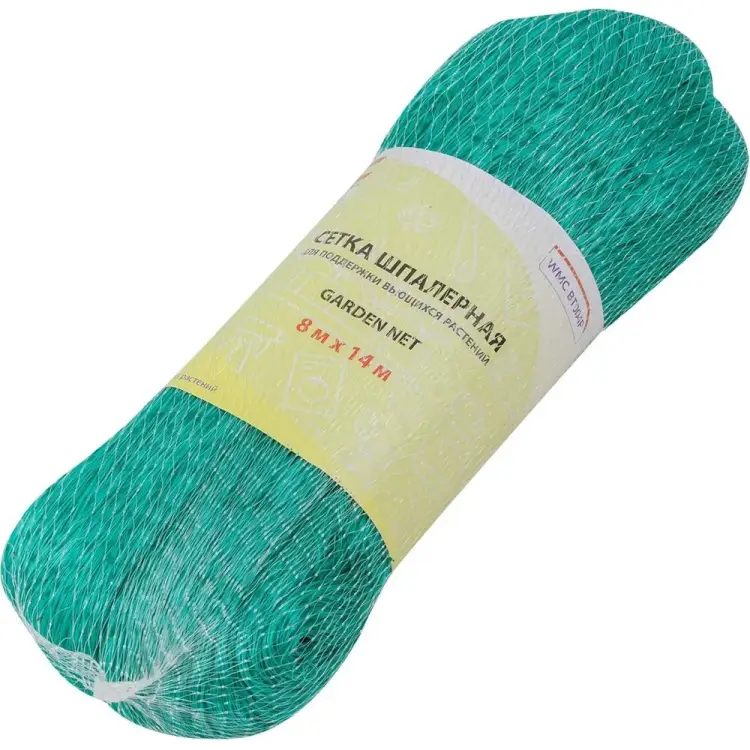 Сетка шпалерная для вьющихся растений 8м х 14м WMC TOOLS WMC-WMC-BT004P Сетка шпалерная для вьющихся растений 8м х 14м WMC TOOLS WMC-WMC-BT004P
