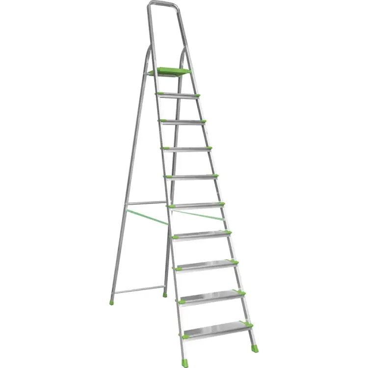 Алюминиевая стремянка Новая Высота 2117110 Алюминиевая стремянка Новая Высота 2117110