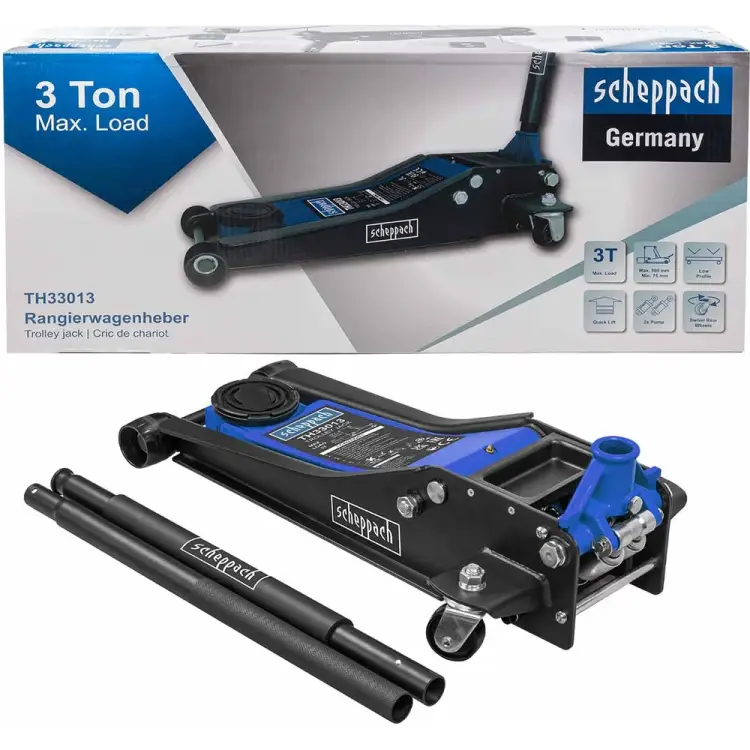 Подкатной гидравлический домкрат Scheppach Sch-TH33013(58721)