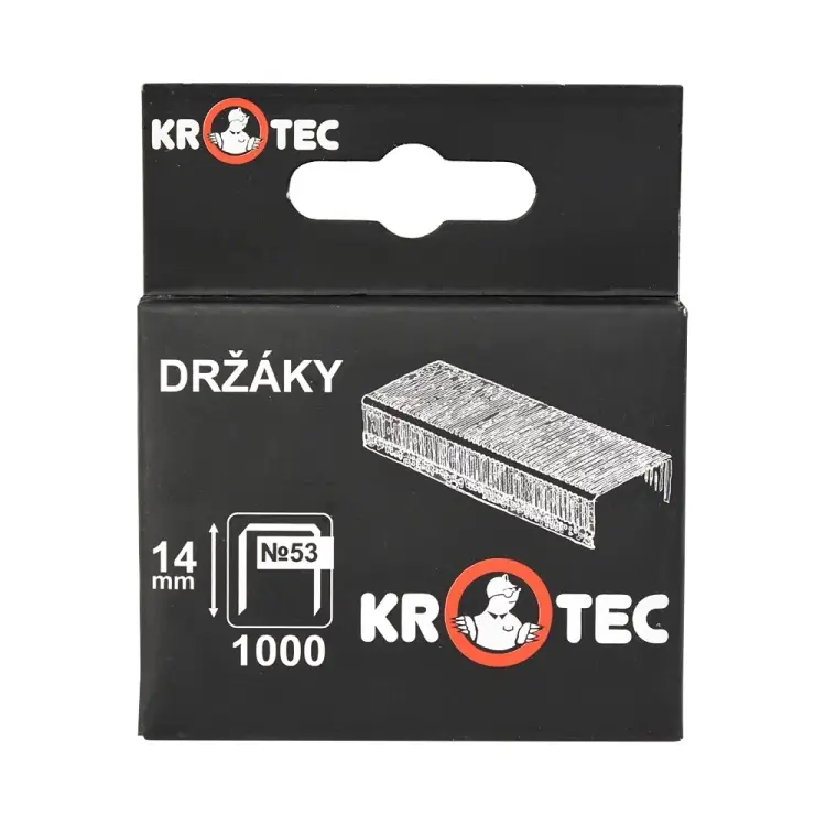 Скобы для степлера KROTEC Тип 53, 14 мм 4302005