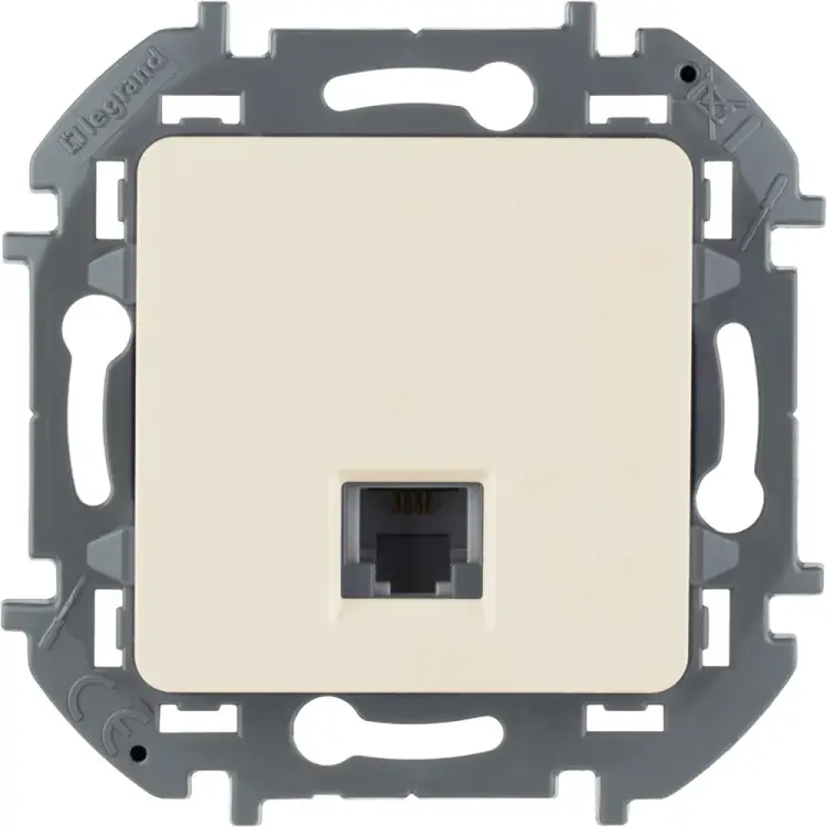 Телефонная розетка Legrand INSPIRIA 673821