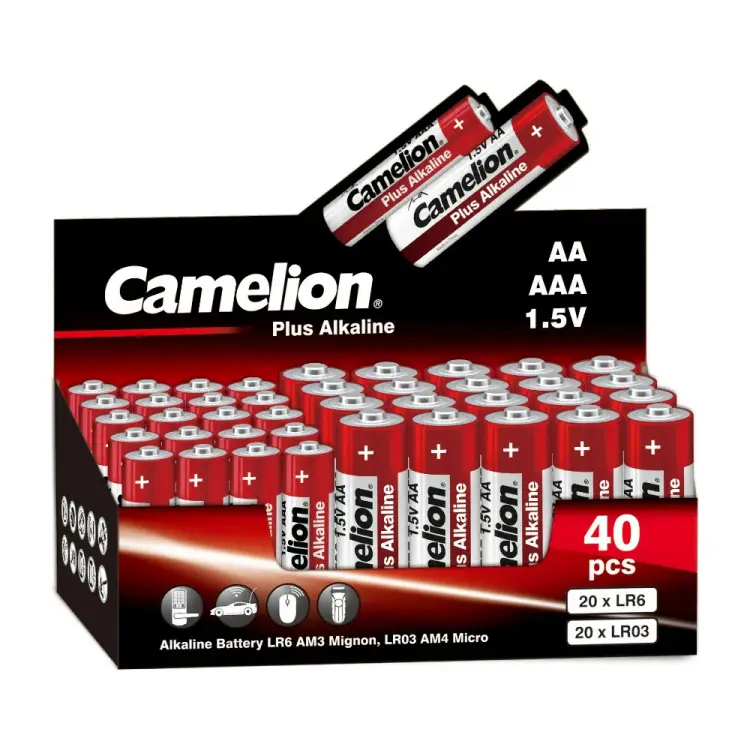 Батарейка Camelion plus Alkaline COMBO40 14981