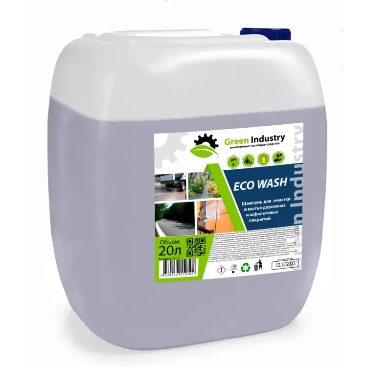 Средство для очистки асфальта и фасадов зданий Green Industry Eco Wash 100127