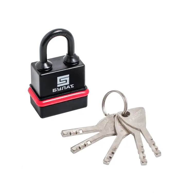 Всепогодный навесной замок БУЛАТ ПЛ 13981