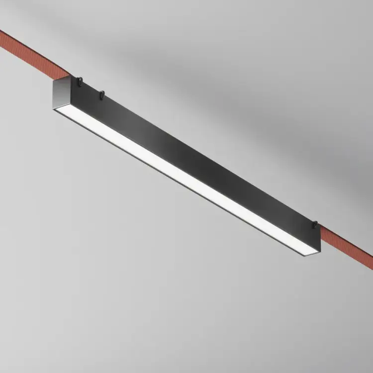 Подвесной светильник MAYTONI Basis LED 24W Алюминий Черный TR129B-24W4K-B