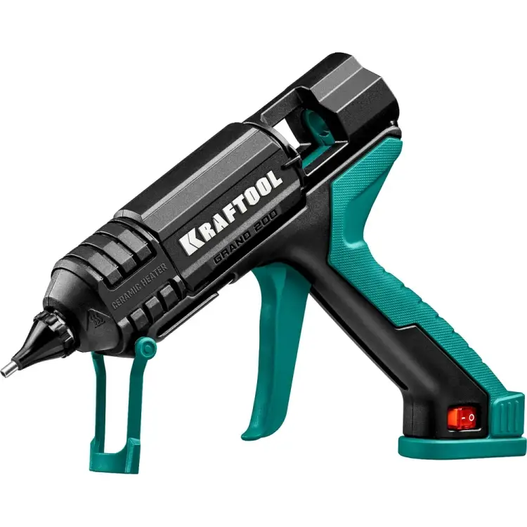 Электрический термоклеевой пистолет KRAFTOOL Grand 200 06839 Электрический термоклеевой пистолет KRAFTOOL Grand 200 06839