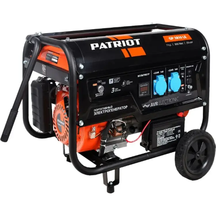 Бензиновая электростанция Patriot GP 3810LE 474101550 Бензиновая электростанция Patriot GP 3810LE 474101550