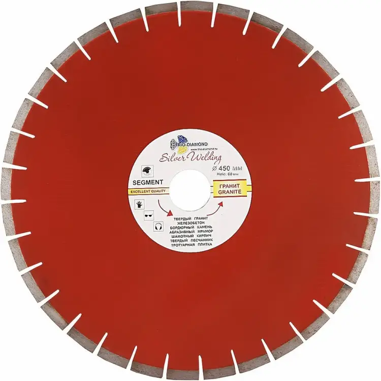 Отрезной алмазный диск по граниту TRIO-DIAMOND SWG904 Отрезной алмазный диск по граниту TRIO-DIAMOND SWG904