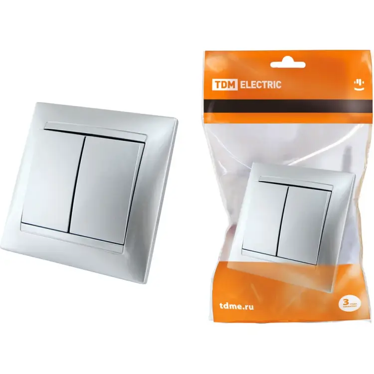 Выключатель TDM ELECTRIC Лама SQ1815-0202