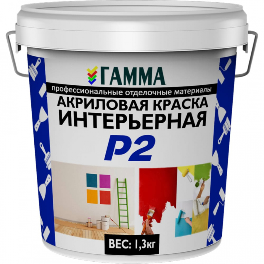 Интерьерная акриловая краска ГАММА 233939