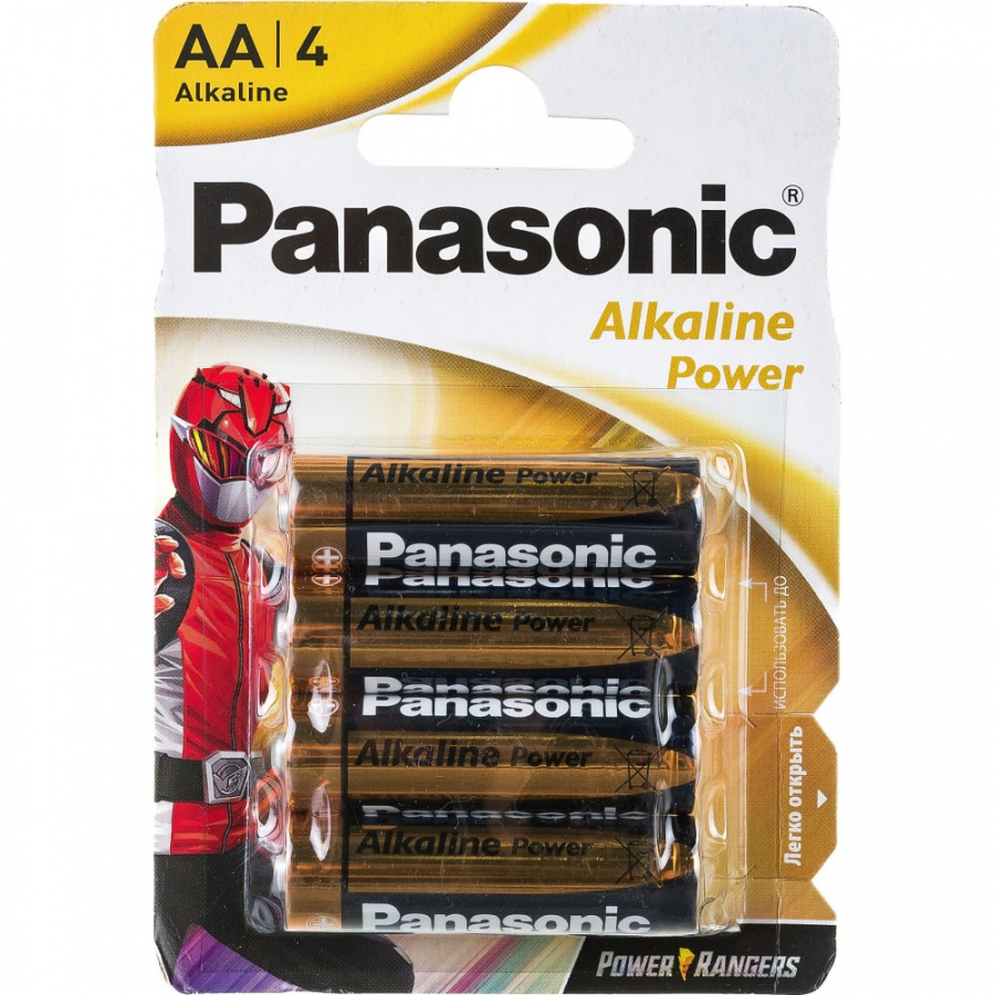 Элементы питания Panasonic LR6 Alkaline Power
