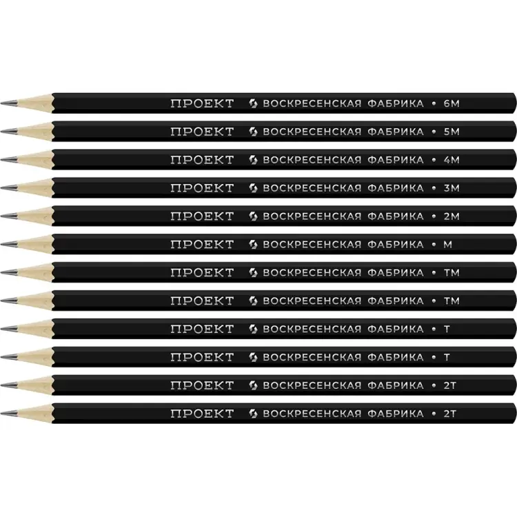 Набор графитных карандашей Воскресенская карандашная фабрика 517790