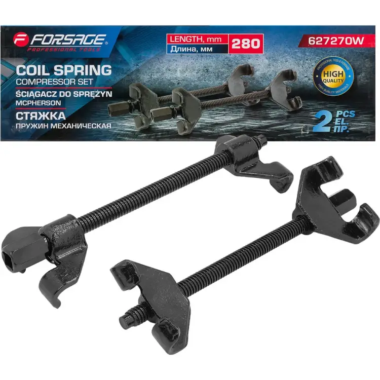 Двухзахватная механическая стяжка пружин Forsage F-627270W(59894)
