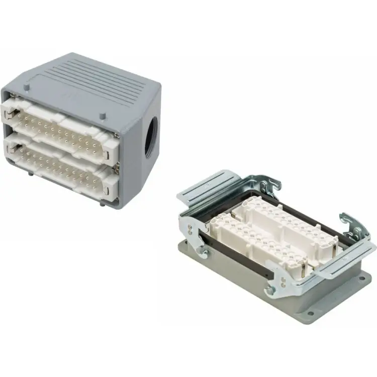 Прямоугольный промышленный разъем Mete Enerji H48E-A2M-C2F 685673K Прямоугольный промышленный разъем Mete Enerji H48E-A2M-C2F 685673K