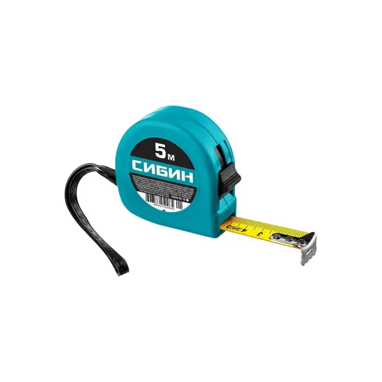 Рулетка СИБИН в пластиковом корпусе 5м 19мм 34020-05-19_z01
