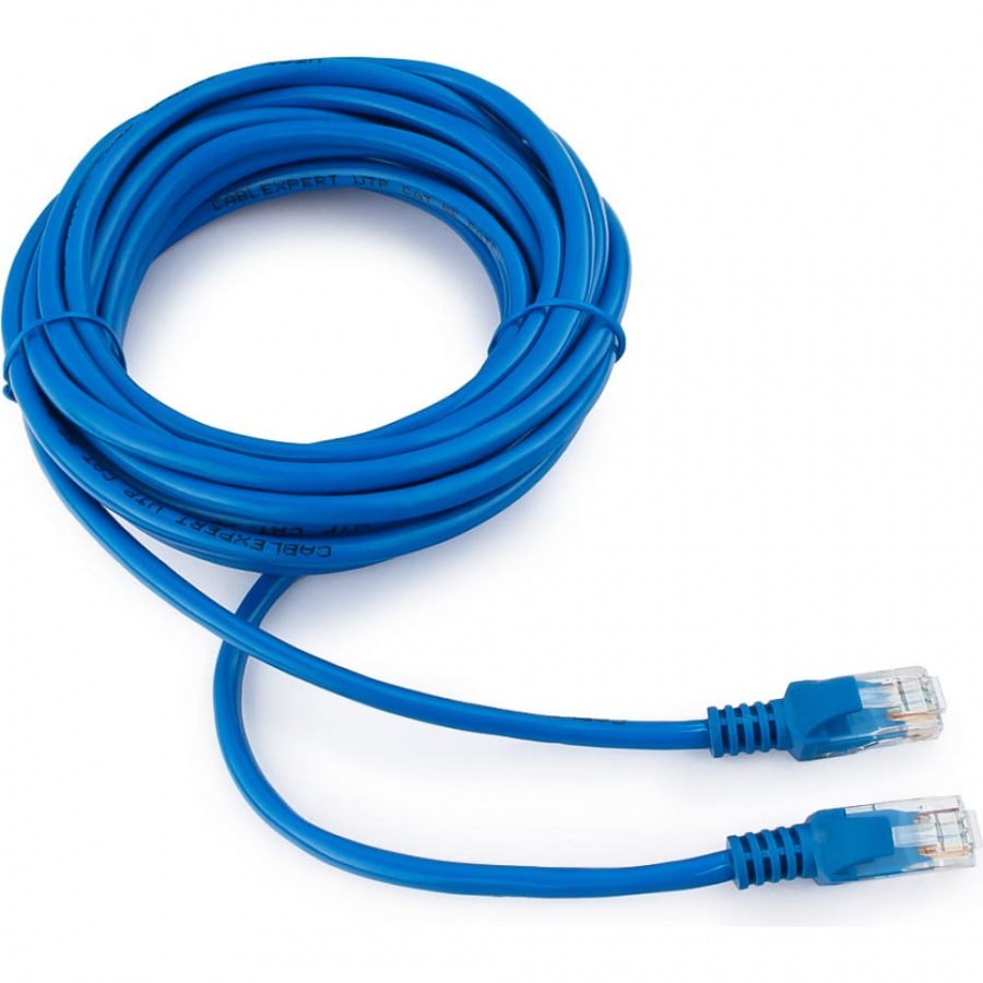 Литой многожильный медный патч-корд Cablexpert UTP PP10-5M/B