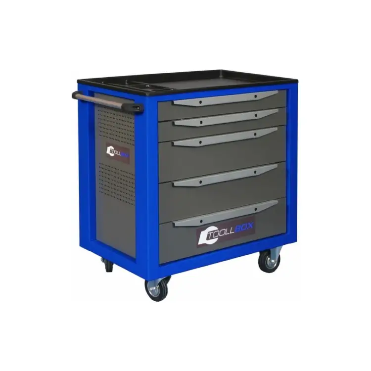 Инструментальная тележка Toollbox standart TBS-5 RAL 5005 Инструментальная тележка Toollbox standart TBS-5 RAL 5005